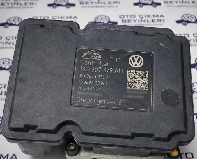 1K0907379AH, 1K0 907 379 AH, 1K0614517AS, 1K0 614 517 AS, 10.0961-0333.3, 10096103333, 10.0619-3359.1, 10061933591, 10.0212-0480.4, 10021204804 VW, Seat, Skoda, Audi ABS Beyni 1K0907379AH, 1K0 907 379 AH, 1K0614517AS, 1K0 614 517 AS, 10.0961-0333.3, 10096103333, 10.0619-3359.1, 10061933591, 10.0212-0480.4, 10021204804 VW, Seat, Skoda, Audi ABS Beyni