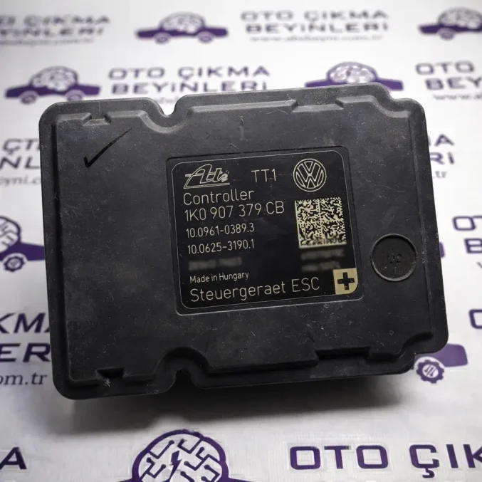 1K0907379CB, 1K0 907 379 CB, 1K0614517EH, 1K0 614 517 EH, 10.0961-0389.3, 10096103893, 10.0625-3190.1, 10062531901, 28.5612-7422.3, 28561274223 VW, Seat, Skoda, Audi ABS Beyni 1K0907379CB, 1K0 907 379 CB, 1K0614517EH, 1K0 614 517 EH, 10.0961-0389.3, 10096103893, 10.0625-3190.1, 10062531901, 28.5612-7422.3, 28561274223 VW, Seat, Skoda, Audi ABS Beyni