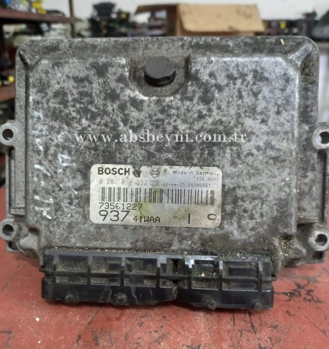 Alfa Romeo 147 1.9 JTD Motor Beyni Çıkma (BOSCH) 0281010332, 0 281 010 332, 28SA5661, 937 41WAA, 937 41WAA