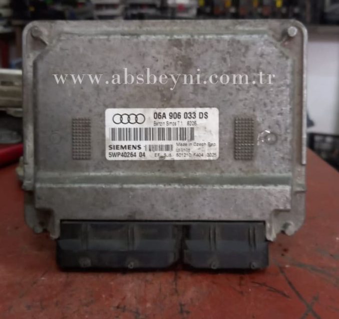 Audi A3 1.6 Motor Beyni Çıkma ECU (Siemens) 06A906033DS, 06A 906 033 DS, 5WP4026404, 5WP40264 04, 5WP40264, SIMOS 7.1, SIMOS7.1
