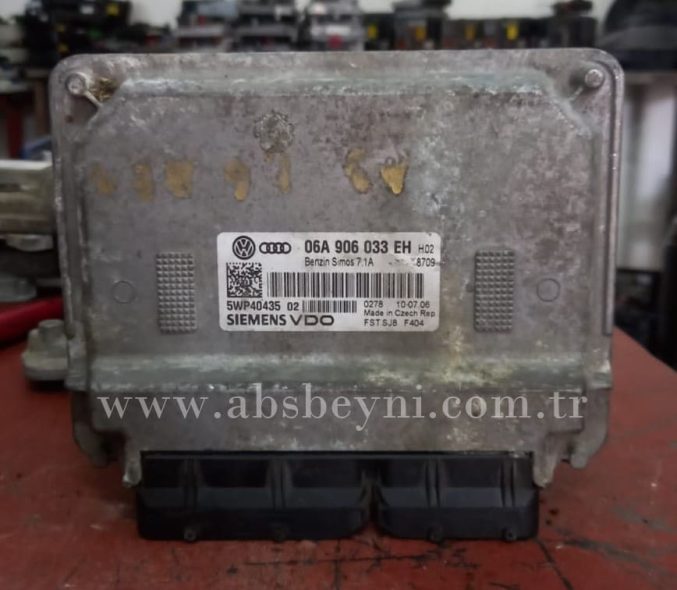 Audi A3 Motor Beyni 06A906033EH 5WP4043502 7.1A Audi A3 Motor Beyni 06A906033EH 5WP4043502 7.1A