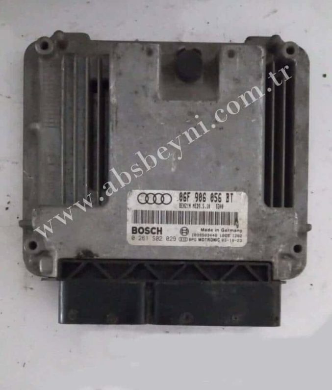 06F906056BT 0261S02029 MED9.5.10 kodlu Audi A3 Motor Beyni