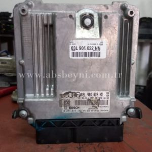 Audi A4 2.0 TDI Motor Beyni Çıkma ECU (Bosch) 03L906022NN, 03L 906 022 NN, 0281016140, 0 281 016 140, 1039S38368