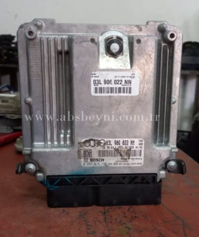 Audi A4 2.0 TDI Motor Beyni Çıkma ECU (Bosch) 03L906022NN, 03L 906 022 NN, 0281016140, 0 281 016 140, 1039S38368