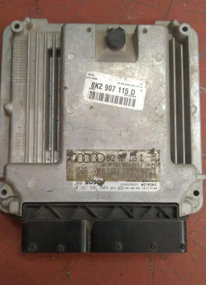 Audi A4 A5 Çıkma Motor Beyni 8K2907115D 0261201904 8K2 907 115 D 0 261 201 904 Bosch