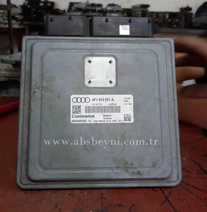 Audi A6 Motor Beyni Çıkma ECU (Continental) 4F1910551A, 4F1 910 551 A, 4F1 910 551, 5WP46325 01, 5WP4632501, 5WP46325, SIMOS 8.30, SIMOS8.30, SIMOS830