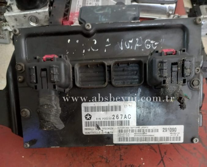 Chrysler Voyager 2.8 Motor Beyni P05150 267AC P68050332AA