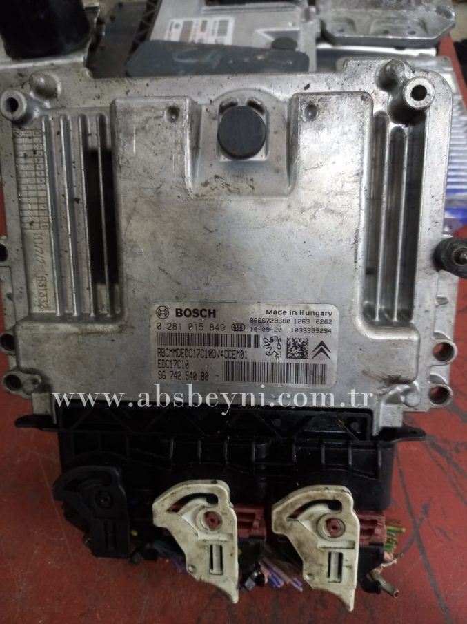 Citroen C3 1.4 Motor Beyni Çıkma Ecu (Bosch) 0281015849, 0 281 015 849, 9674254080, 96 742 540 80, EDC17C10, 1039S39294 Citroen C3 1.4 Motor Beyni Çıkma Ecu (Bosch) 0281015849, 0 281 015 849, 9674254080, 96 742 540 80, EDC17C10, 1039S39294