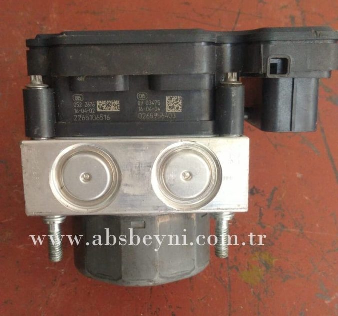 Dacia Duster Renault Clio Kangoo Captur ABS Beyni Çıkma (Bosch) 476606440R, 0265254587, 0265956403, 2265106516, 47660 6440R, 0 265 254 587