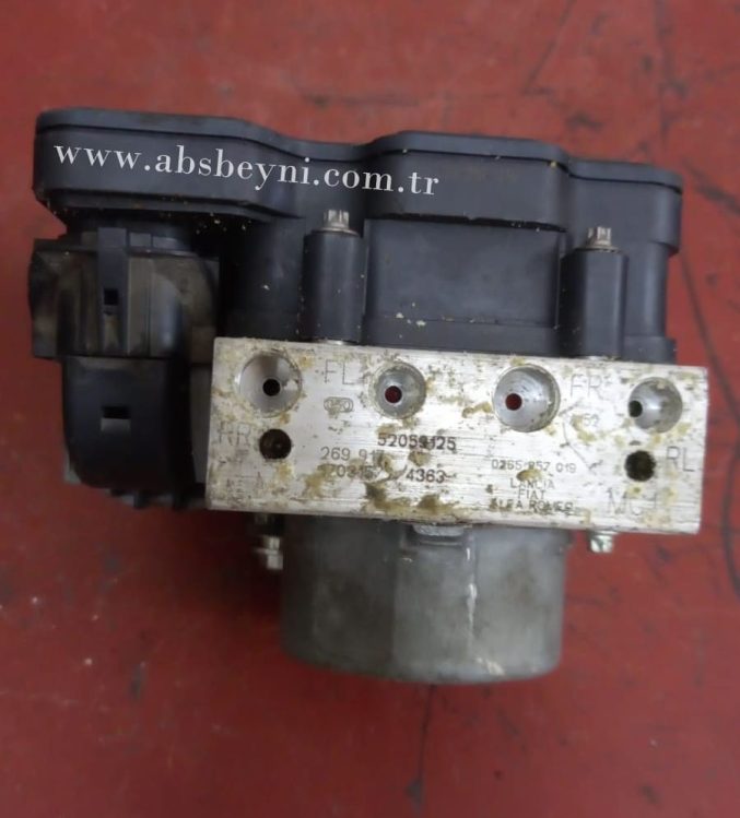 Fiat Ducato Panda ABS Beyni 0265257019 0265956519 52059125 Fiat Ducato Panda ABS Beyni 0265257019 0265956519 52059125