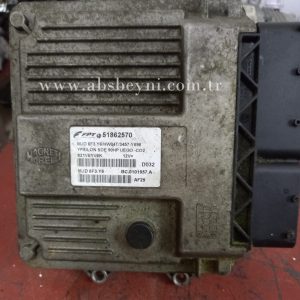 Fiat Lancia 1.3 Motor Beyni Çıkma ECU (Magneti Marelli) 51862570, MJD 6F3.Y6, MJD6F3.Y6, MJD6F3Y6, MJD 6F3 Y6, BC.0101957.A, BC0101957A