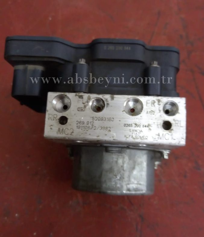 Fiat Panda ABS Beyni 2265106516, 0265956519, 52093160, 0265290844, 0265 290 844, 0265 290 844