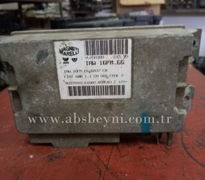 Fiat Seicento Motor Beyni Çıkma ECU (Magneti Marelli) 46555916, IAW 16FM.E6, IAW 16FME6, IAW16FME6, IAW16FM.E6, 61602.097.03 Z, 6160209703Z, 61602.097.03, 6