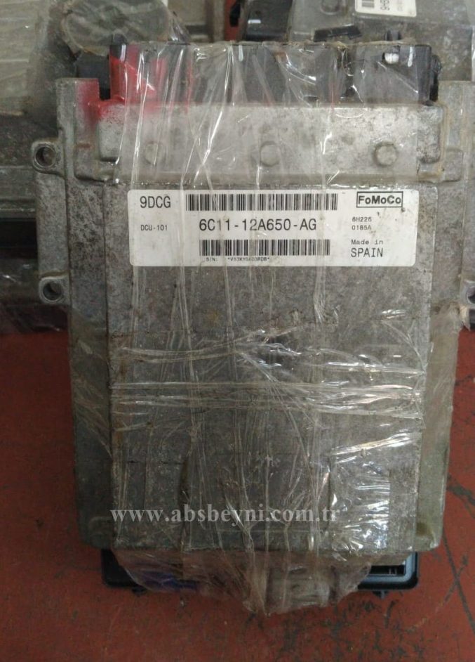 Ford Transit 2.2 TDCI Motor Beyni Çıkma ECU (Fomoco) 6C11-12650-AG, 6C1112650AG, 9DCG, DCU-101, DCU101