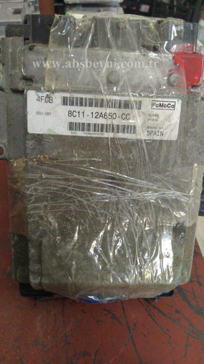 Ford Transit 2.4 TDCI Motor Beyni Çıkma ECU (Fomoco) 8C11-12650-CC, 8C1112650CC, 8C11 12650 CC, 8C11-12650, 8C11 12650, 4FCB, DCU-101, DCU101