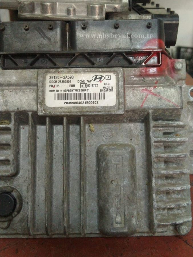 Hyundai I20 Motor Beyni Çıkma ECU (Delphi) 39130-2A590, 391302A590, DCM3.7AP, DCM37AP, DDCR28359804, DDCR 28359804, 28359804