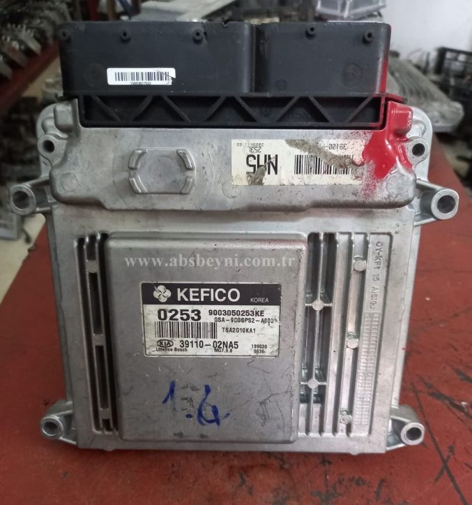 Kia Picanto Motor Beyni Çıkma ECU (Kefico) 9003050253KE, 39110-02NA5, 3911002NA5, MG7.9.8, MG798