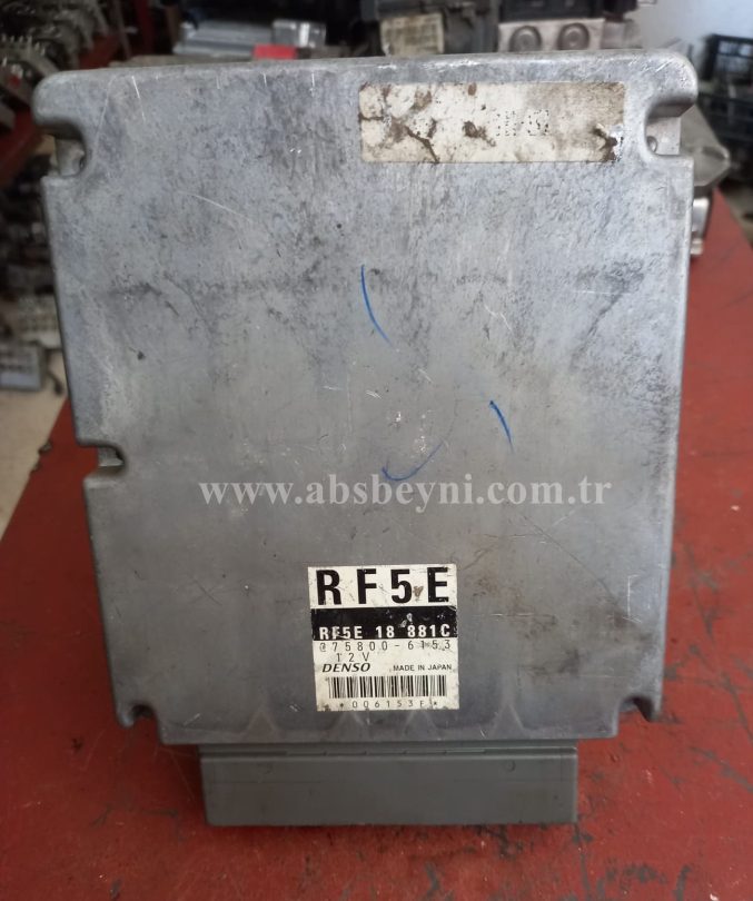 Mazda 6 Motor Beyni Çıkma ECU (Denso) 75800-6153, 758006153, 75800 6153, RF5E 18 881C, RF5E18881C, RF5E
