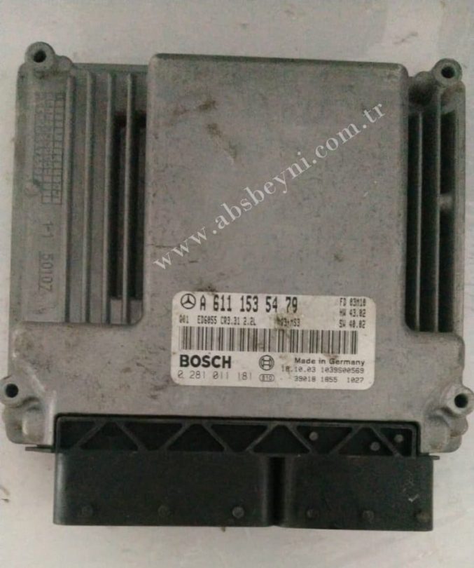 A6111535479 0281011181 kodlu Mercedes Vito 2.2 CDI Motor Beyni