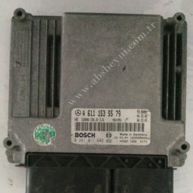 6111535579 0281011602 kodlu Mercedes Vito W639 Motor Beyni