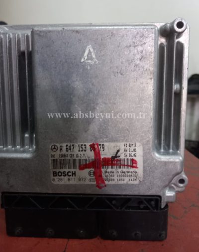 Mercedes W211 E Class Motor Beyni Çıkma ECU (Bosch) 0281011072, 0 281 011 072, 0281 011 072, A6471530579, A 647 153 05 79, 1039S00432, CR3.12 2.7L