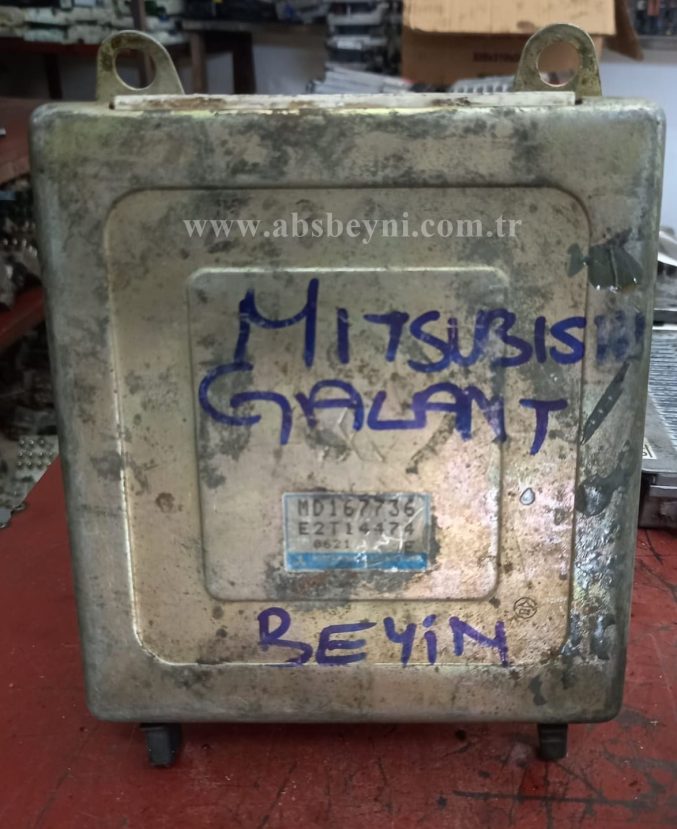 Mitsubishi Galant Motor Beyni Çıkma Ecu MD167736 E2T14474