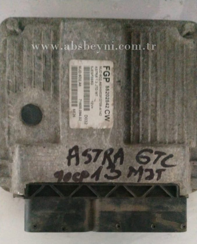 55202542 kodlu Opel Astra 1.3 CDTI Motor Beyni CW