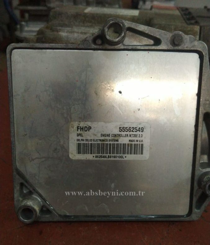Opel Astra H Zarifa B Motor Beyni Çıkma ECU (Delphi) 55562549 MT35E 2.3 FHDP Opel Astra H Zarifa B Motor Beyni Çıkma ECU (Delphi) 55562549 MT35E 2.3 FHDP