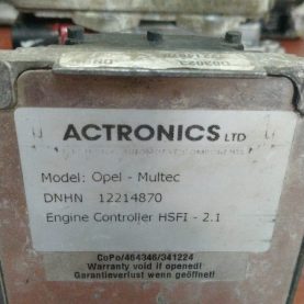 Opel Motor Beyni Çıkma ECU