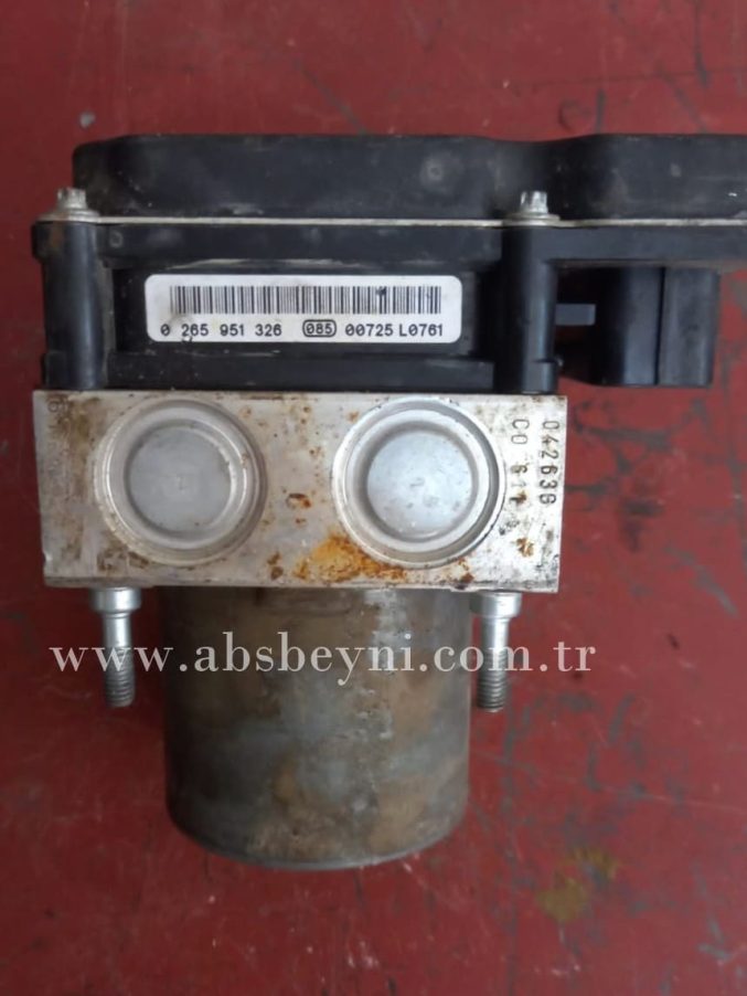 Peugeot 3008 5008 Citroen C4 ABS Beyni Çıkma (Bosch) 0265951326, 0 265 951 326, 0265230304, 0 265 230 304, 9674677580, 96 746 775 80
