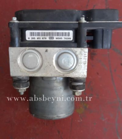 Peugeot 308 ABS Beyni Çıkma (Bosch) 0265951870, 0 265 951 870, 0265252070, 0 265 252 070, 9666957480, 96 669 574 80