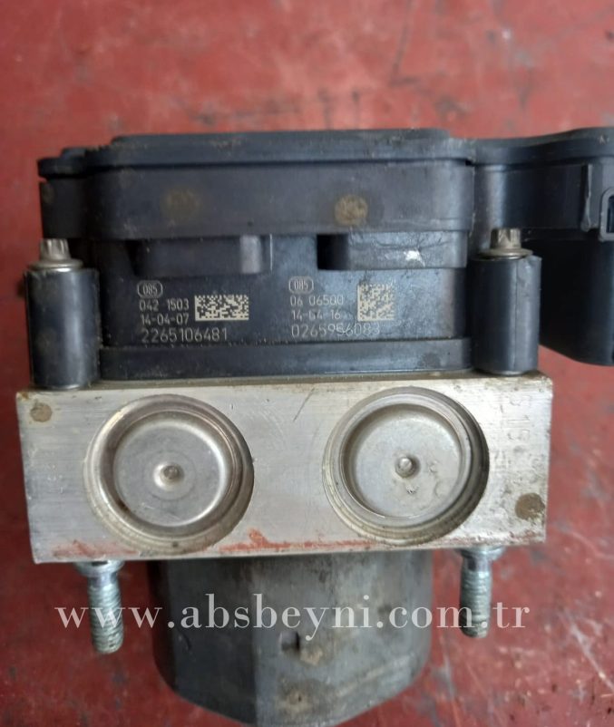 Peugeot 308 Citroen C4 ABS Beyni 0265956083 2265106481 Peugeot 308 Citroen C4 ABS Beyni 0265956083 2265106481