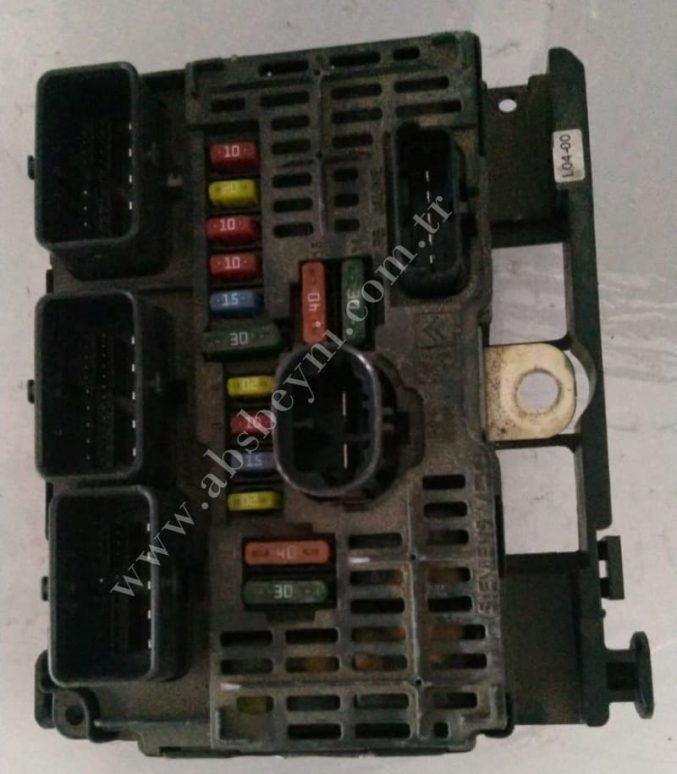 9656086380 BSM L04 00 kodlu Peugeot Sigorta Kutusu Tablası Siemens