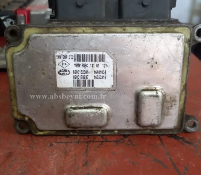 Renault Clio 1.2 Motor Beyni Çıkma ECU (Magneti Marelli) IAW 5NR.CI2, IAW5NR.CI2, IAW5NRCI2, IAW 5NRCI2, 8200162381, 8200178937, 16481034, 16553314
