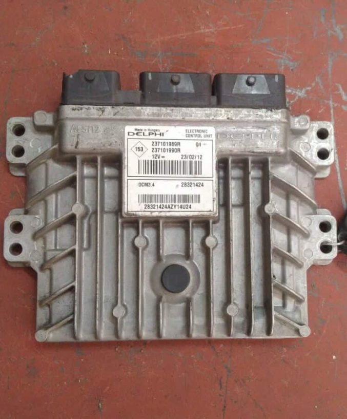 Renault Clio 3 Kango 3 1.5 DCI Çıkma Motor Beyni 28321424 237101989R 237101990R DCM3.4 Delphi
