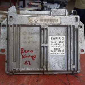 Renault Kangoo 1.2 Motor Beyni Çıkma ECU (SAFIR 2) 7700112767, 7700108811, HOM7700108811, HOM 7700108811, 21652514-1, 216525141, 21652514