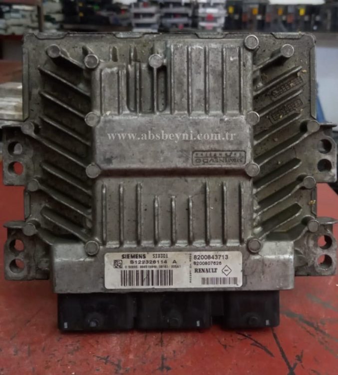 Renault Megane 2 Clio 1.5 DCI Motor Beyni S122326114A 8200843713 8200807626 SID301 Renault Megane 2 Clio 1.5 DCI Motor Beyni S122326114A 8200843713 8200807626 SID301