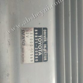 Toyota Hilux Enjeksiyon Beyni 131000156912V 89871 20080 Toyota Hilux Enjeksiyon Beyni / Motor Beyni / ECU
