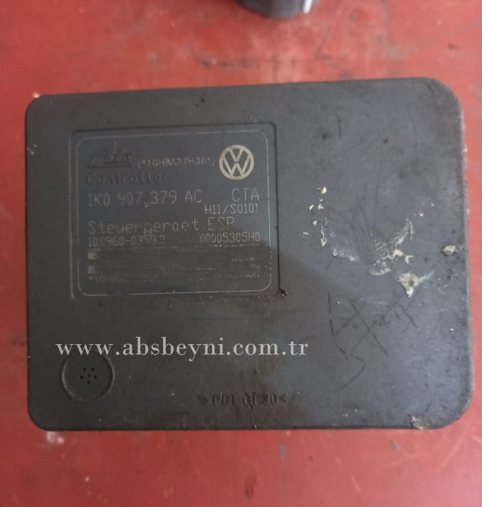 VW Golf 4, Bora, Audi A3, Seat Leon, Skoda Octavia ABS Beyni Çıkma (ATE) 1K0907379AC, 1K0 907 379 AC, 1K0614517AE, 1K0 614 517 AE, 10.0960-0359.3, 10096003593