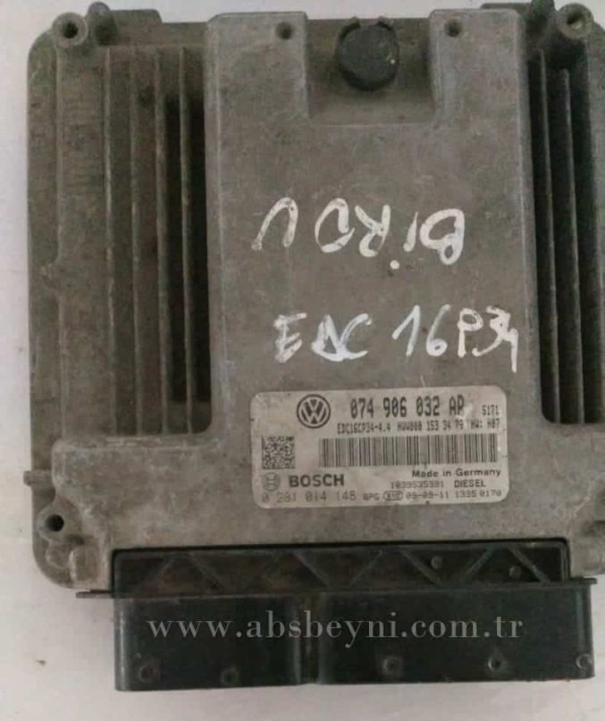 074906032AP 0281014148 kodlu Volkswagen Crafter Motor Beyni