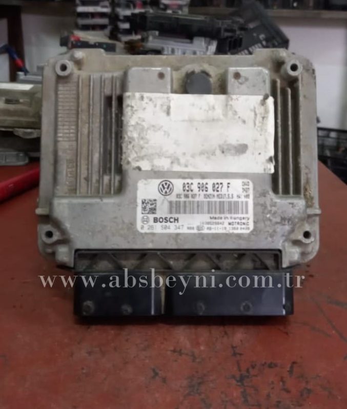Volkswagen Golf 4 MK6 Scirocco 1.4 TSI Motor Beyni 0261S04347 03C906027F Volkswagen Golf 4 MK6 Scirocco 1.4 TSI Motor Beyni 0261S04347 03C906027F
