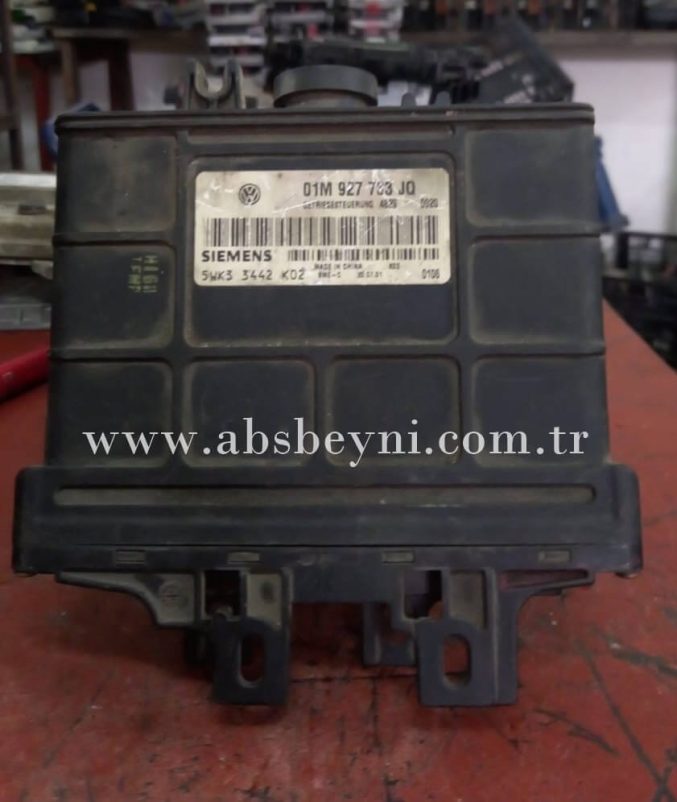 Volkswagen Golf Bora Audi A3 Şanzıman Beyni 01M927733JQ, 01M 927 733 JQ, 5WK33442, 5WK3 3442 02, 5WK3344202