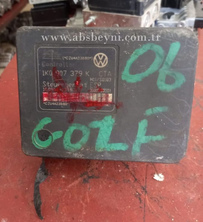 Volkswagen Golf, Audi A3, Seat Leon, Skoda Octavia, ABS Beyni Çıkma (ATE) 1K0907379K, 1K0 907 379 K, 1K0614517H, 1K0 614 517 H, 10.0960-0348.3, 100960-03483, 1009600
