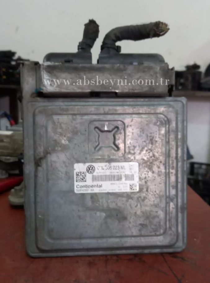 Volkswagen Jetta 1.6 TDI Motor Beyni Çıkma ECU (Continental) 03L906023ML, 03L 906 023 ML, 5WP42691 AA, 5WP42691AA, 5WP42691
