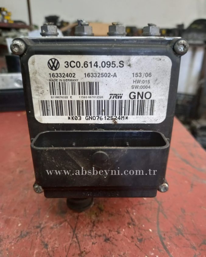 Volkswagen Passat ABS Beyni Çıkma 3C0.614.095.S, 3C0614095S, 16332402, 16332502-A, 16332502A