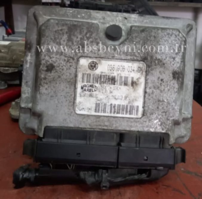 Volkswagen Polo Seat Ibiza 1.4 Motor Beyni Çıkma ECU (Magneti Marelli) 036906034GM, 036906034 GM, IAW4MV.GM, IAW4MVGM, IAW4MV GM, 61601.068.01, 6160106801