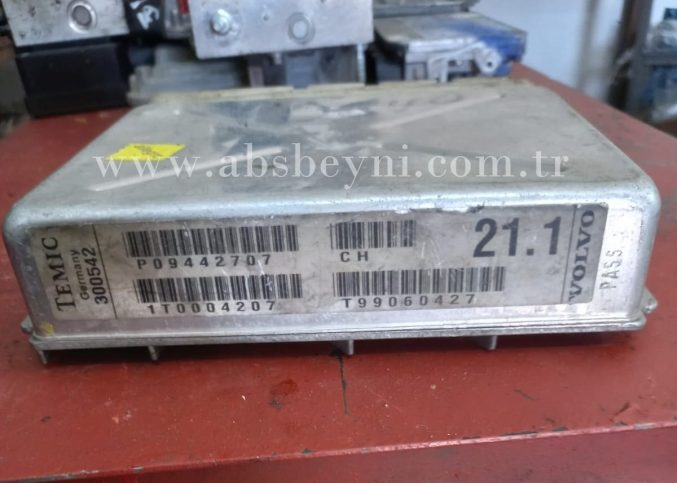 Volvo V70, V70 XC, S70 Motor Beyni Çıkma Ecu P09442707, 1T0004207, CH 21.1, CH21.1, CH211